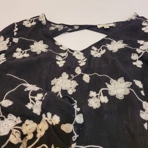 Umgee Embroidered‎ Trapeze Dress Size S